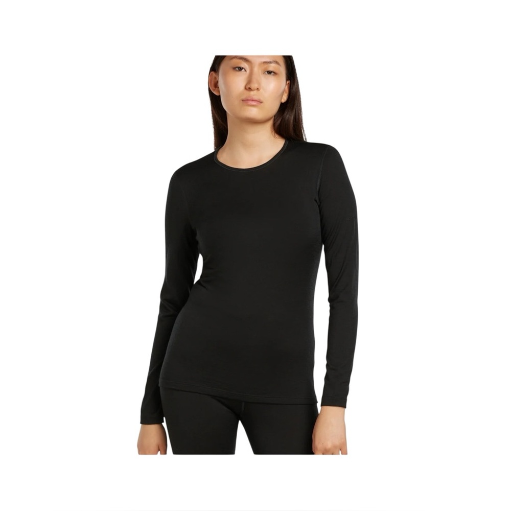 Icebreaker Merino Wool Bodyfit Basics 200 Long Sleeve Crew Top